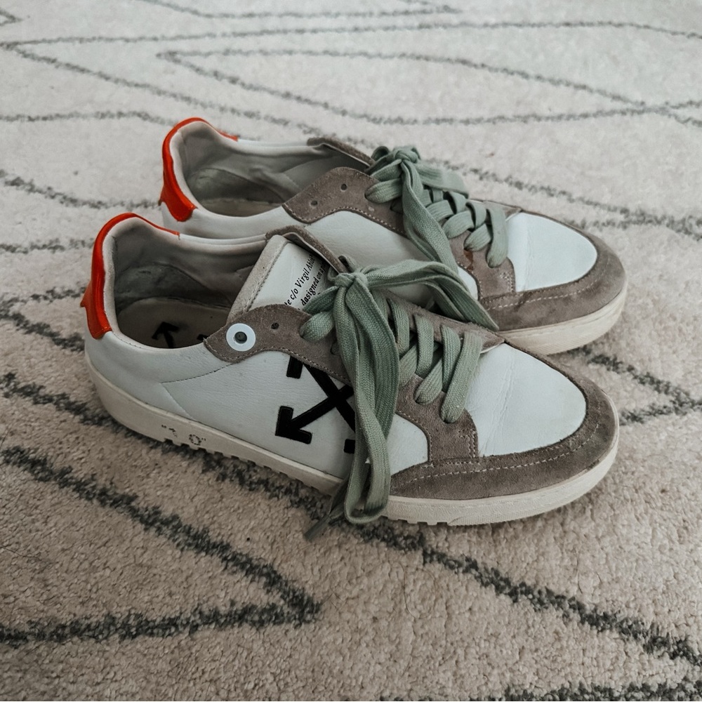 Off-White brand Low Top Vulcanized Sneaker